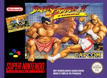 Street Fighter II Turbo (Europe) (Rev 1) box cover front